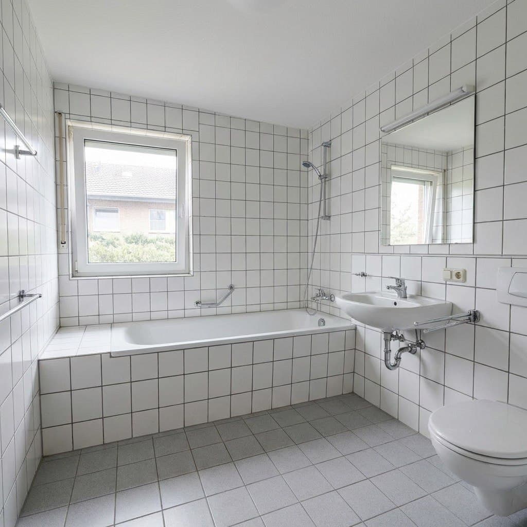 Vorher – Bad-Rückbau