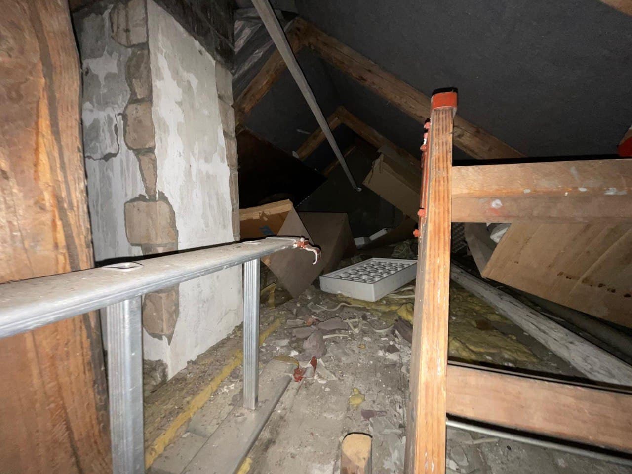 Vorher - Dachbodenauflösung in Gütersloh